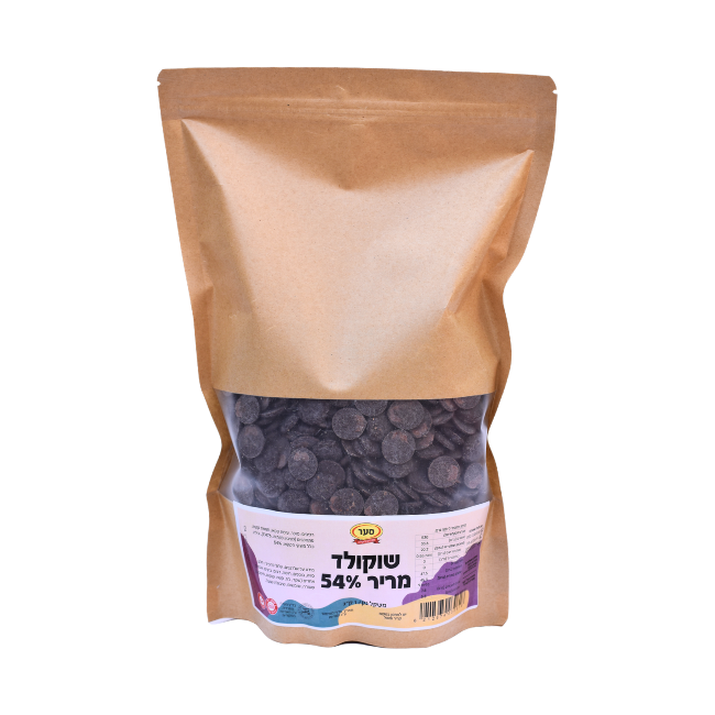 שוקולד מריר 54% 1 ק"ג (פרווה)