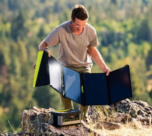פאנל סולארי גמיש מתקפל GOALZERO NOMAD 50 - הספק 50W