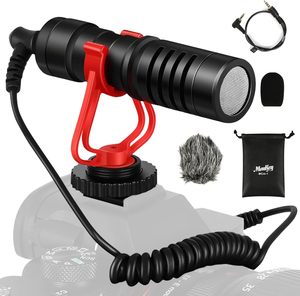 מיקרופון למצלמה או לפלאפון להפקת סרטוני וידאו MCM-1 מבית MOUKEY