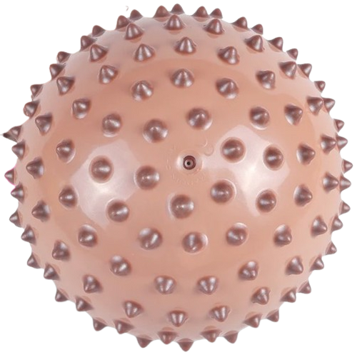 כדור תחושות/עיסוי ענק אטום ורך עם זיזים בגודל 18 ס