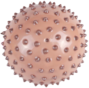 כדור תחושות/עיסוי ענק אטום ורך עם זיזים בגודל 18 ס"מ 