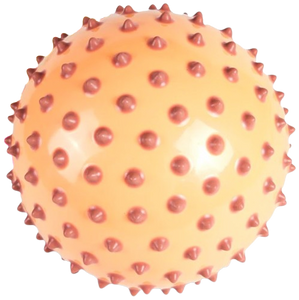 כדור תחושות/עיסוי ענק אטום ורך עם זיזים בגודל 18 ס"מ