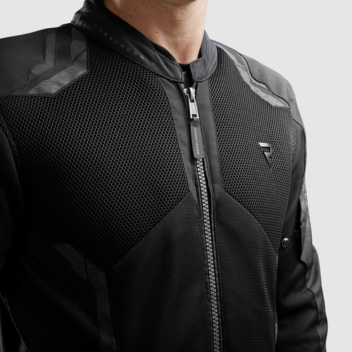 מעיל רב עונתי רבל הורן שחור - REBELHORN JAX JACKET