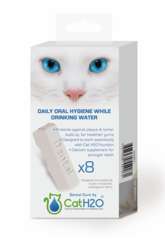 H2O אבני פלואריד למזרקת מים לכלבים ולחתולים
