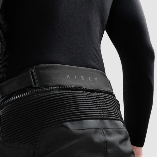 מכנס רכיבה ממוגן וחסין מים רבל הורן שחור - REBELHORN HIKER 4 TEXTILE PANTS