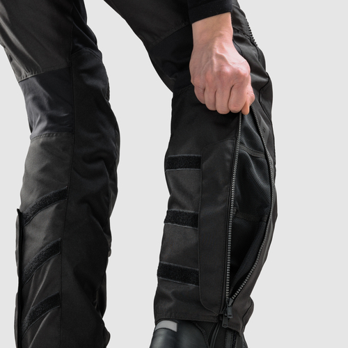 מכנס רכיבה ממוגן וחסין מים רבל הורן שחור - REBELHORN HIKER 4 TEXTILE PANTS