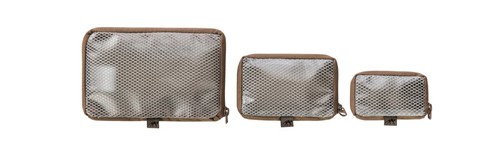סט פאוצ'ים TT Mesh Pouch Set VL חום מדברי - TASMANIAN TIGER