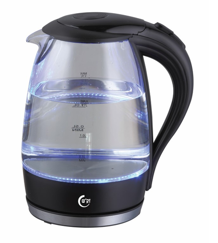 קומקום חשמלי זכוכית (עדי) שחור EF-980B sachs