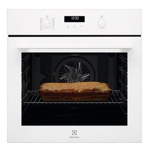 תנור בנוי פירוליטי 71 ליטר Electrolux EOP6526V תוצרת גרמניה - גימור זכוכית לבנה אחריות ע"י היבואן הרשמי אלקטרולוקס