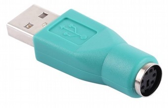 מתאם USB ל-PS2 בשקית תלייה - כבלים