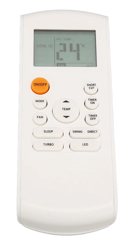 שלט תואם רחוק למזגן midea דגם ELECTRO-JUDY