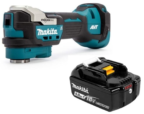 מולטיטול 18V נטען דגם DTM52 כולל סוללה 5AH (ללא מטען) מבית MAKITA מקיטה