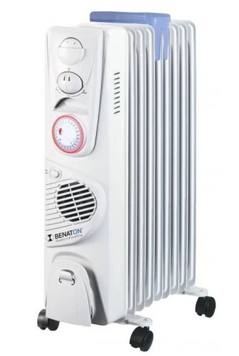 רדיאטור 9 צלעות כולל מתקן לחות Benaton BT-55009