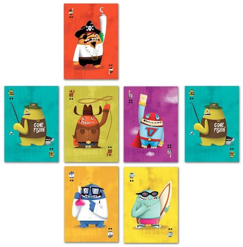 משחק קופסא 'הפרצופונים' - משחק קלפים עם אופי