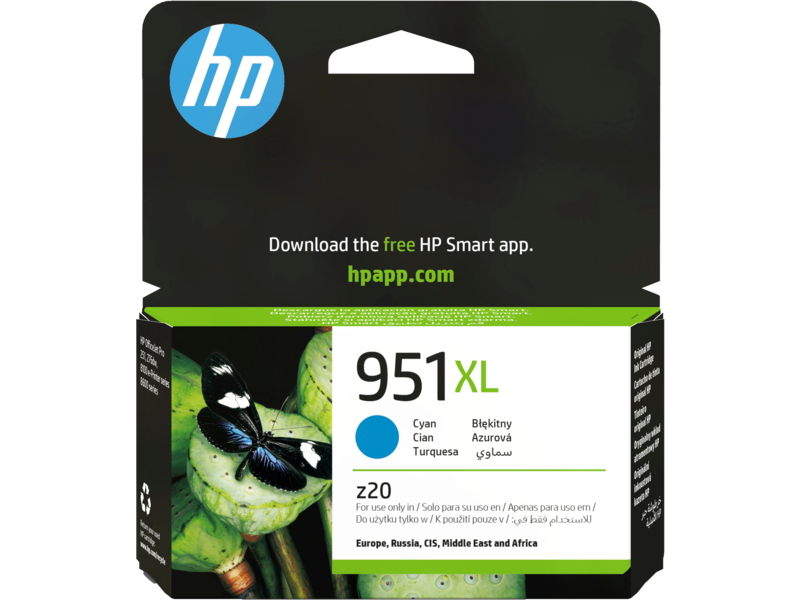 ראש דיו כחול HP 951XL CN046AE Cyan - מקורי
