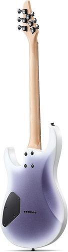 גיטרה חשמלית EC6736 DMT100 עם מוצרים נלווים Donner Solid Body Electric Guitar בצבע סגול לבן מבית DONNER