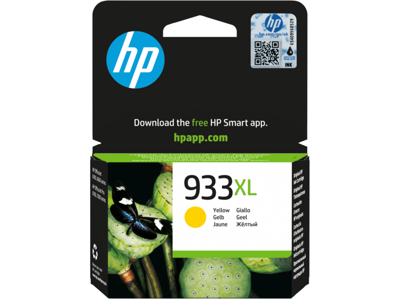 ראש דיו צהוב HP 933XL CN056AE Yellow- מקורי