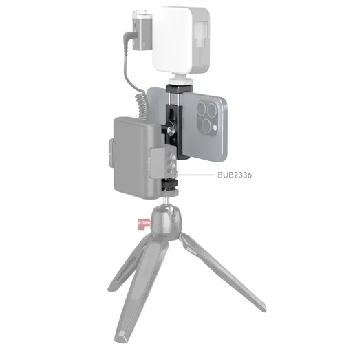 מחזיק טלפון מתכוונן עם תושבת נעל SmallRig 4382
