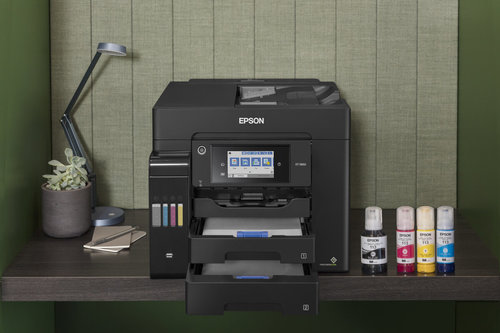 מדפסת ‏הזרקת דיו ‏משולבת Epson EcoTank L6550 אפסון
