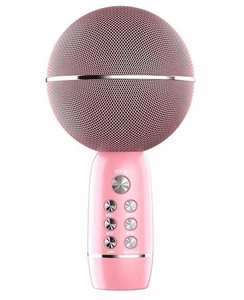 מיקרופון קריוקי הכולל רמקול בלוטוס Lady Mic