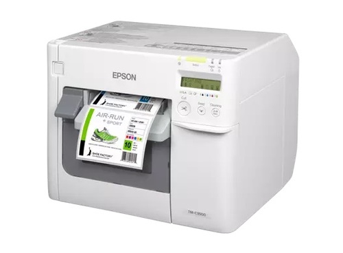   מדפסת ‏הזרקת דיו ‏להדפסת מדבקות ותוויות Epson TM-C3500 אפסון