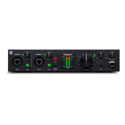 כרטיס קול חיצוני מקצועי מחברת Black Lion Audio דגם Revolution 2X2