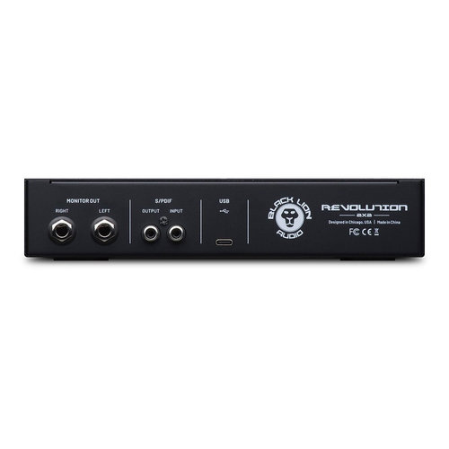 כרטיס קול חיצוני מקצועי מחברת Black Lion Audio דגם Revolution 2X2
