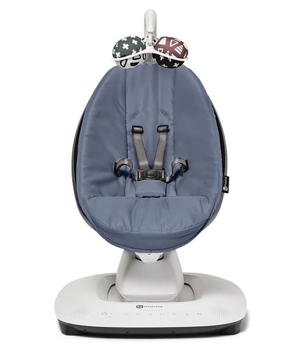 נדנדה חשמלית וטרמפולינה מאמארו 5.0 mamaRoo בעיצוב חדש ושליטה מהטלפון - כחול