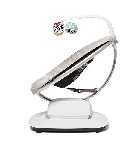 נדנדה חשמלית וטרמפולינה מאמארו 5.0 mamaRoo בעיצוב חדש ושליטה מהטלפון - בז'