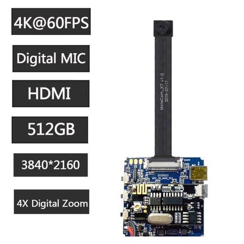 מיני מצלמה WiFi P2P עם מודול 14MP 4K 60FPS - Matecam X9 IMX258