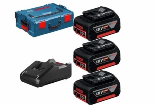 סט 3 סוללות 5A + מטען BOSCH