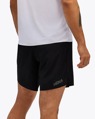 M GLIDE 7'' SHORT 2iIN1-שחור -  מכנסי ריצה גברים הוקה