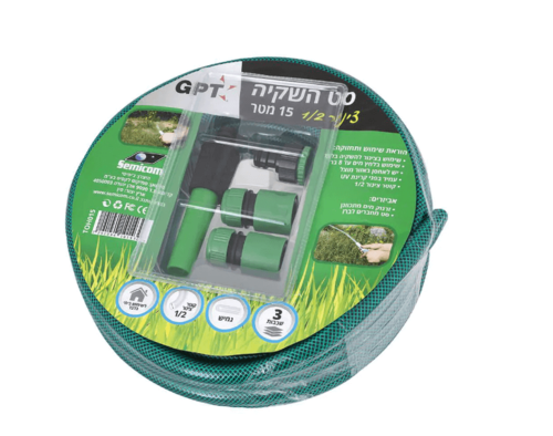 צינור השקייה 15 מטר GPT TOHO15