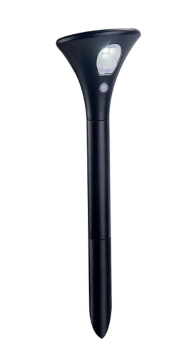 דוקרן סולארי עמוד עם חיישן IP44- אור חם semicom