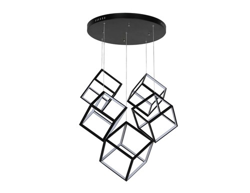 5 קוביות על בסיס עגול שחור LED 178W