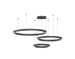 3 תלוי שחור LED 100W
