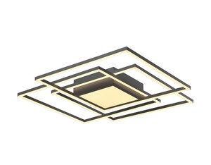 מרובע שחור LED 75W