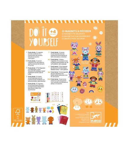 ערכת DIY - דמויות מגנטיות