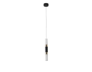 תלוי שחור+פליז LED 6W