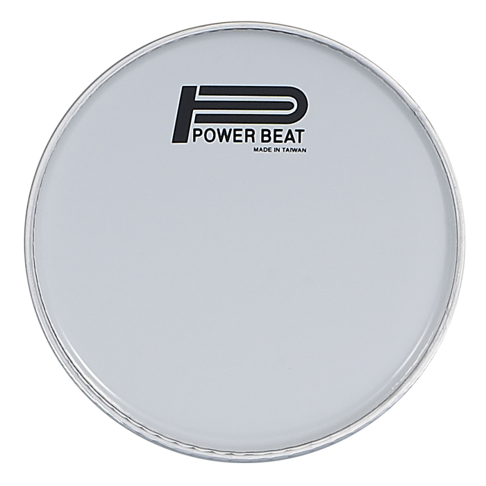 עור לבן לדרבוקה 6 ברגים  0.188 מ"מ Power beat