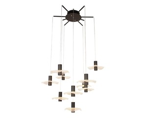 10 תלוי שחור LED 60W