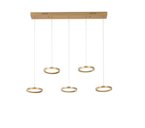 5 תלוי פליז על בסיס מלבן LED 50W