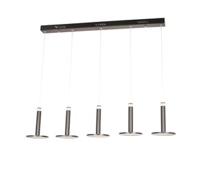 5 תלוי שחור על בסיס מלבן LED 50W