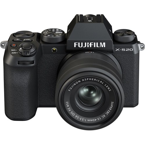 מצלמה חסרת מראה פוג'י Fujifilm X-S20 +15-45mm- קיט - יבואן רשמי