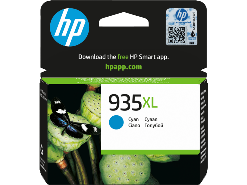 ראש דיו כחול HP 935XL C2P24AE Cyan מקורי
