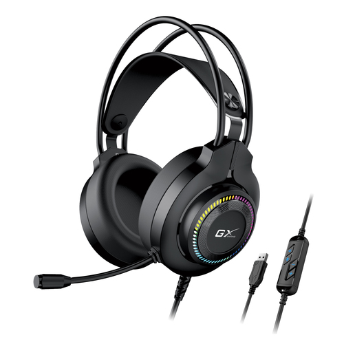 אוזניות גיימינג GENIUS GAMING HEADSET HS-GX580U