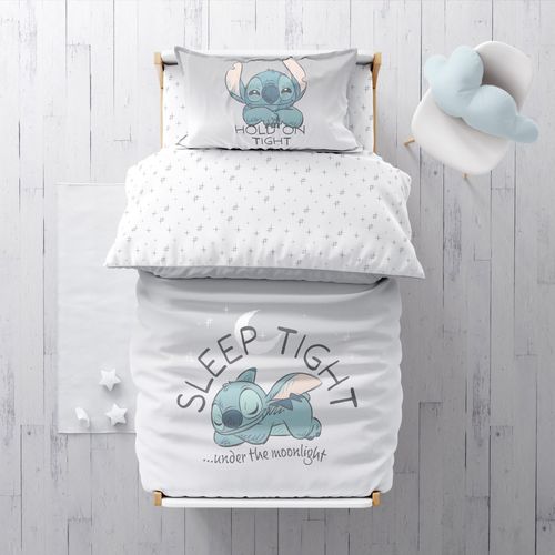 סט מצעים למיטת תינוק/מעבר 100% כותנה - דגם סטיץ' Sleep Tight