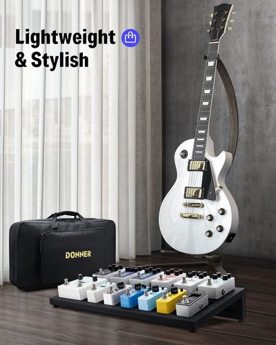 לוח פדלים ואפקטים פדלבורד + תיק נשיאה DB3 מבית DONNER