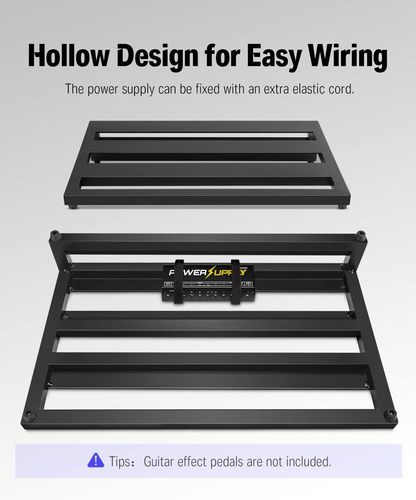 לוח פדלים ואפקטים פדלבורד + תיק נשיאה DB3 מבית DONNER