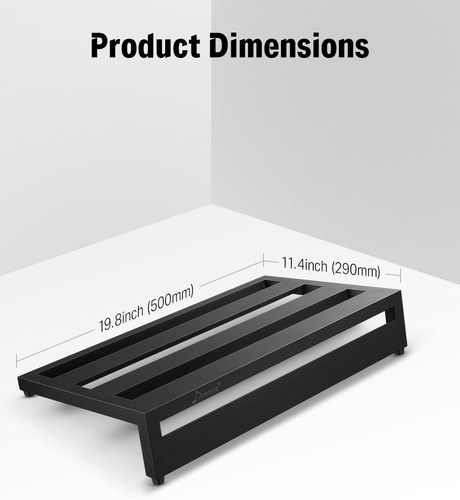 לוח פדלים ואפקטים פדלבורד + תיק נשיאה DB3 מבית DONNER
